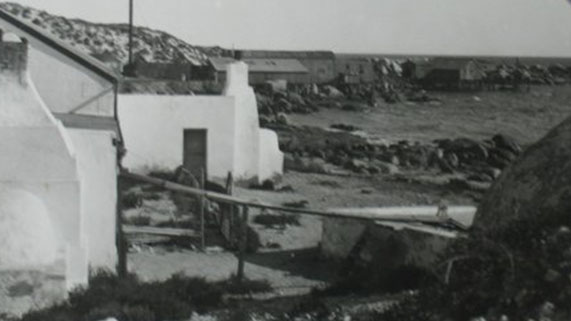 Old Black and white archive photo of Paternoster