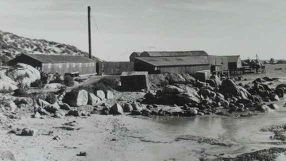 Old Black and white archive photo of Paternoster