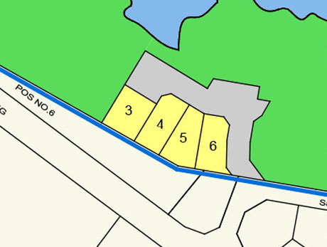 Map of Gaaitjie Stands