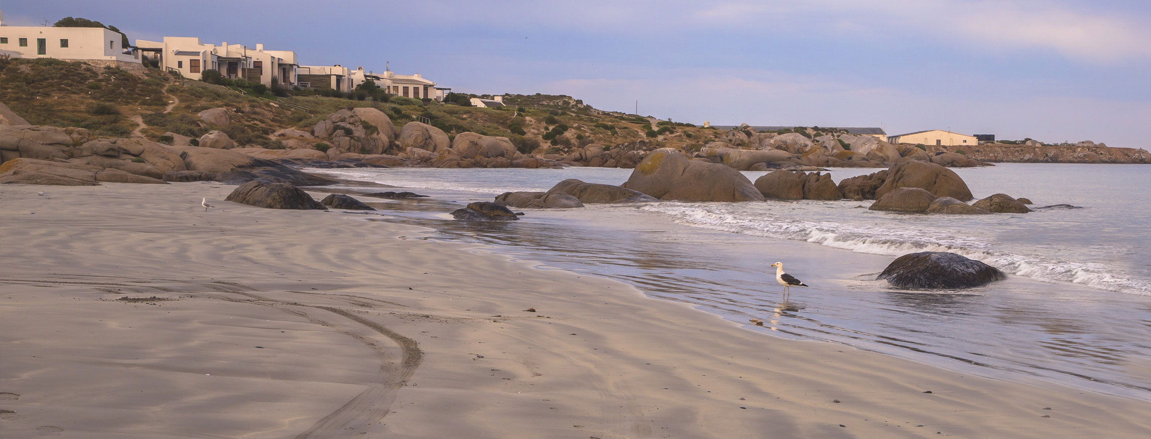 Paternoster Beach with Fishing Boat
